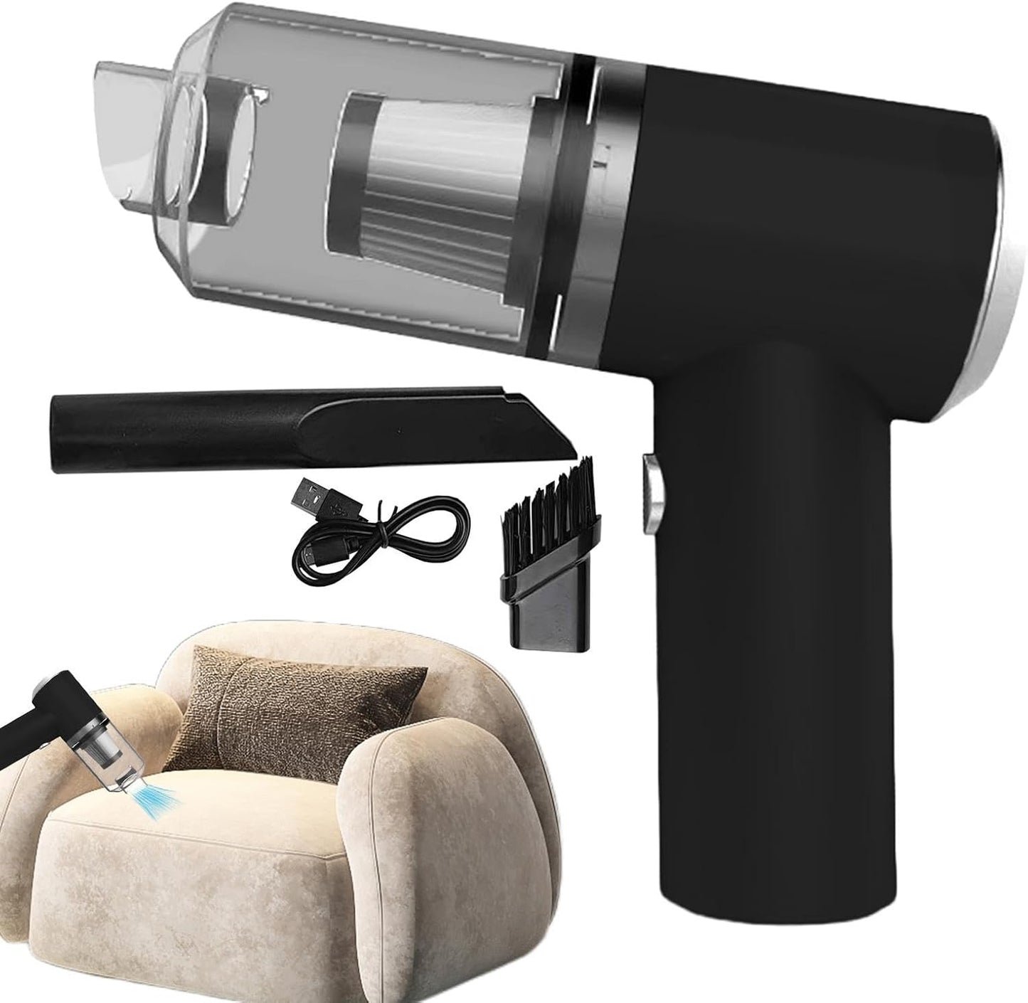 Mini aspiradora vacuum 3 en 1