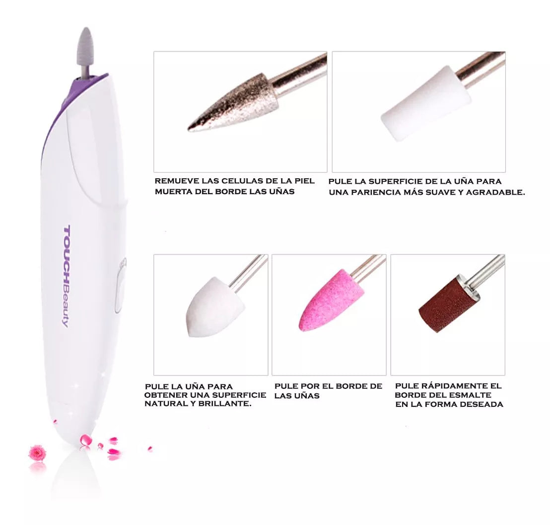 Kit eléctrico de manicura 5 en 1