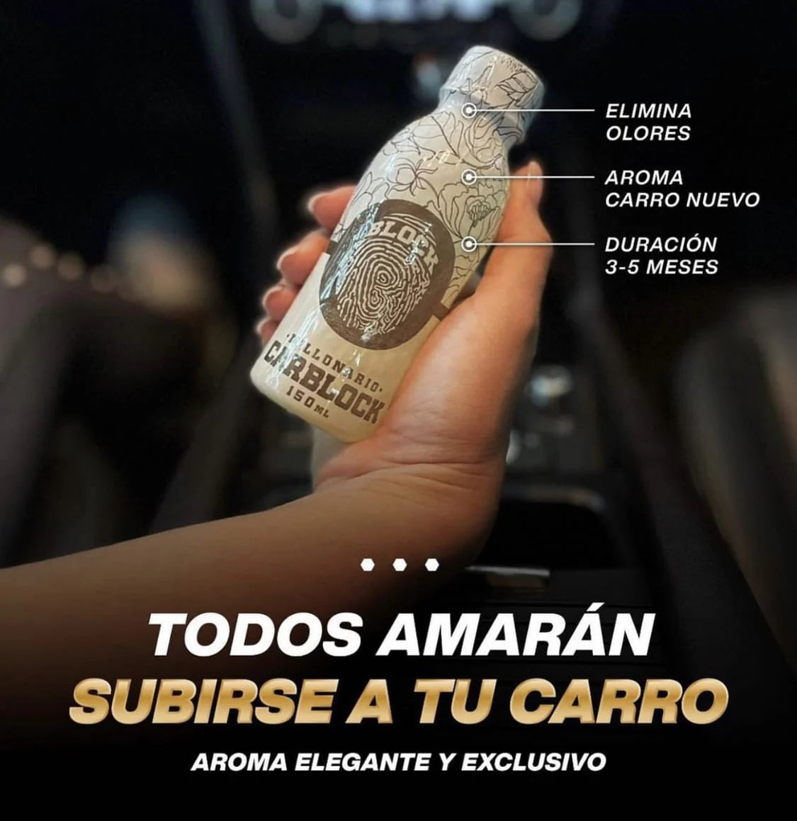 Aromatizante Para Auto Larga Duración